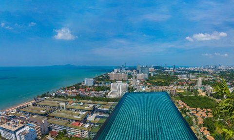 Апартамент двустаен 35 m², Pattaya, Jomtien, Тайланд