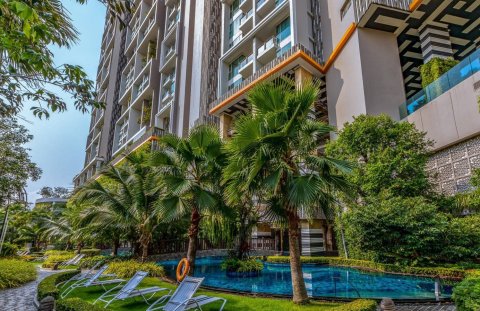 Апартамент двустаен 35 m², Pattaya, Jomtien, Тайланд