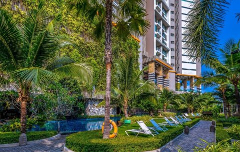 Апартамент двустаен 35 m², Pattaya, Jomtien, Тайланд
