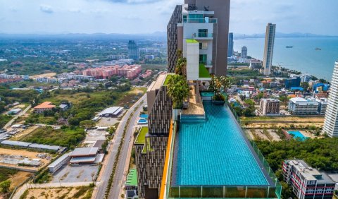 Апартамент двустаен 35 m², Pattaya, Jomtien, Тайланд