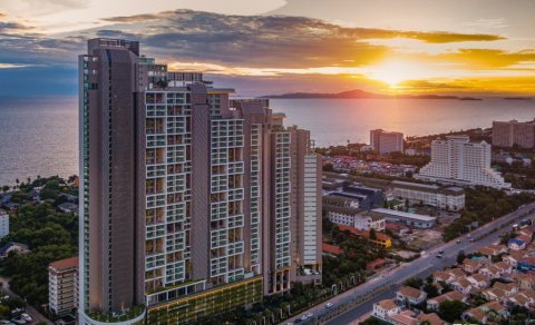 Апартамент двустаен 35 m², Pattaya, Jomtien, Тайланд